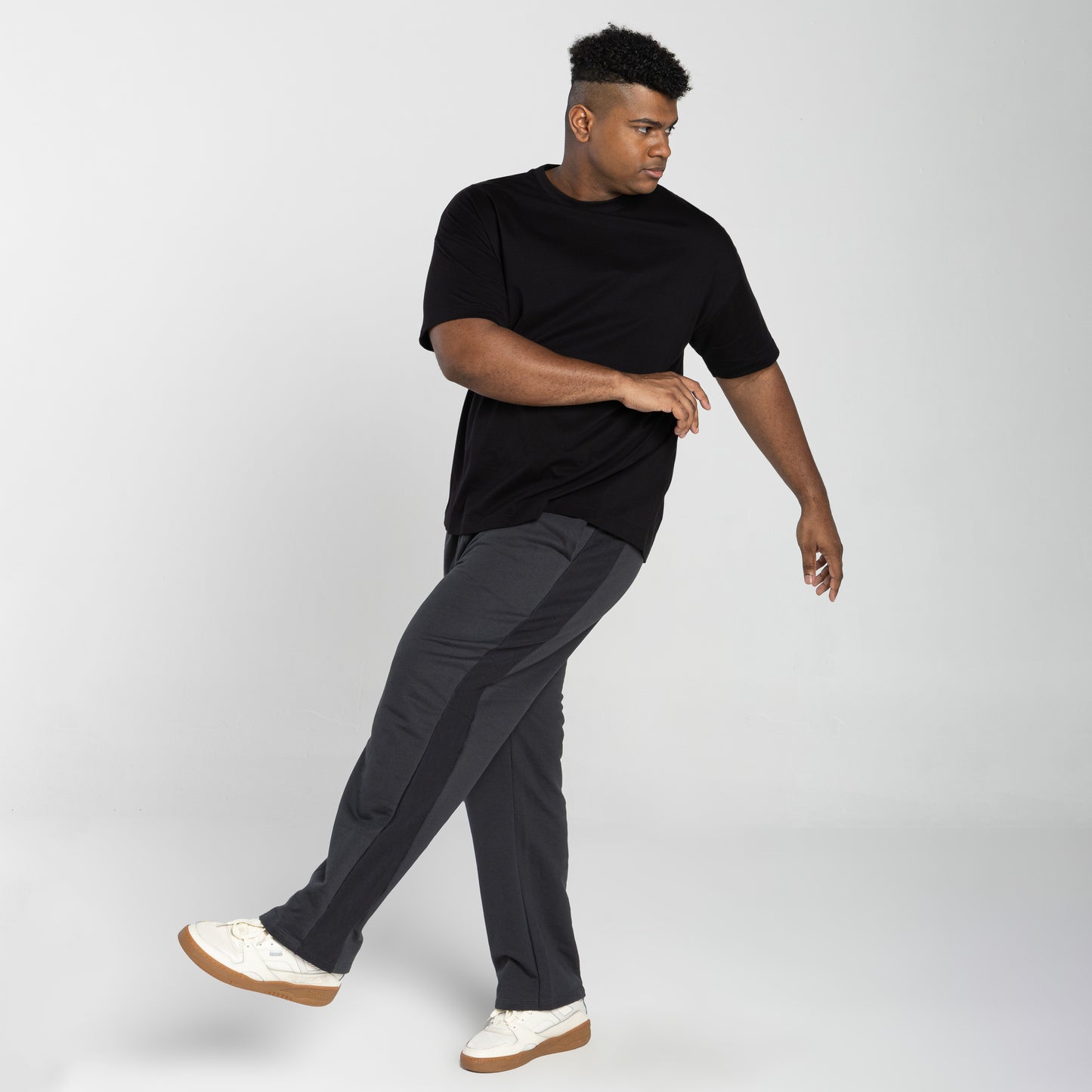 Tech T-Shirt Impermeável Contraste Plus Masculina - Preto