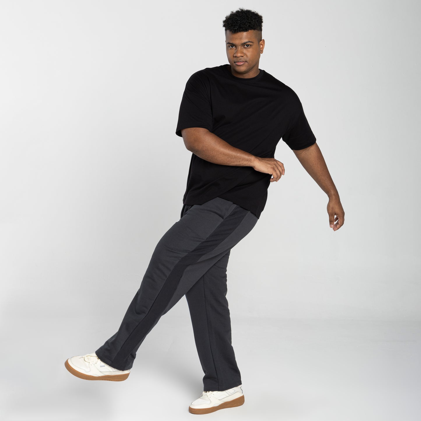 Tech T-Shirt Impermeável Contraste Plus Masculina - Preto