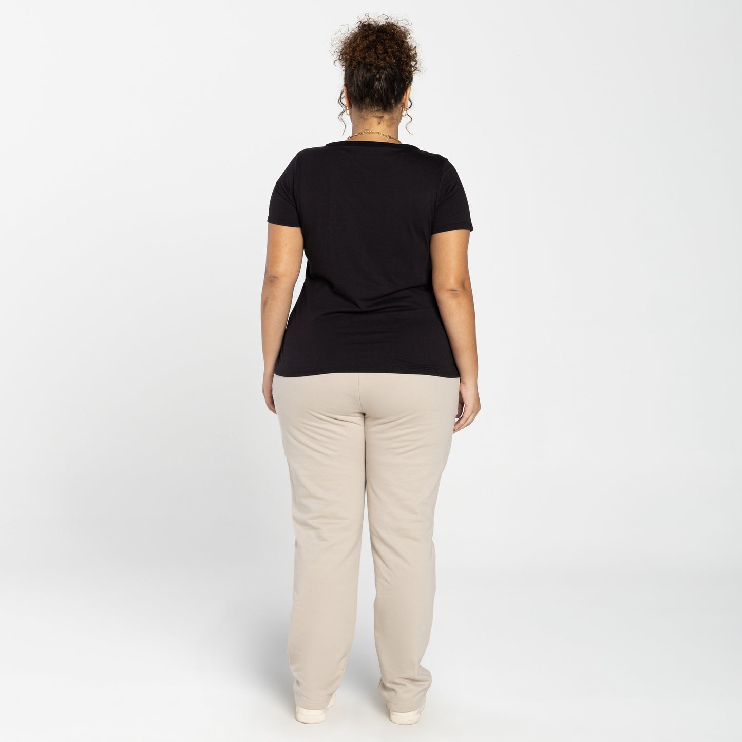 Tech T-Shirt Air Slim Plus Feminina - Preto