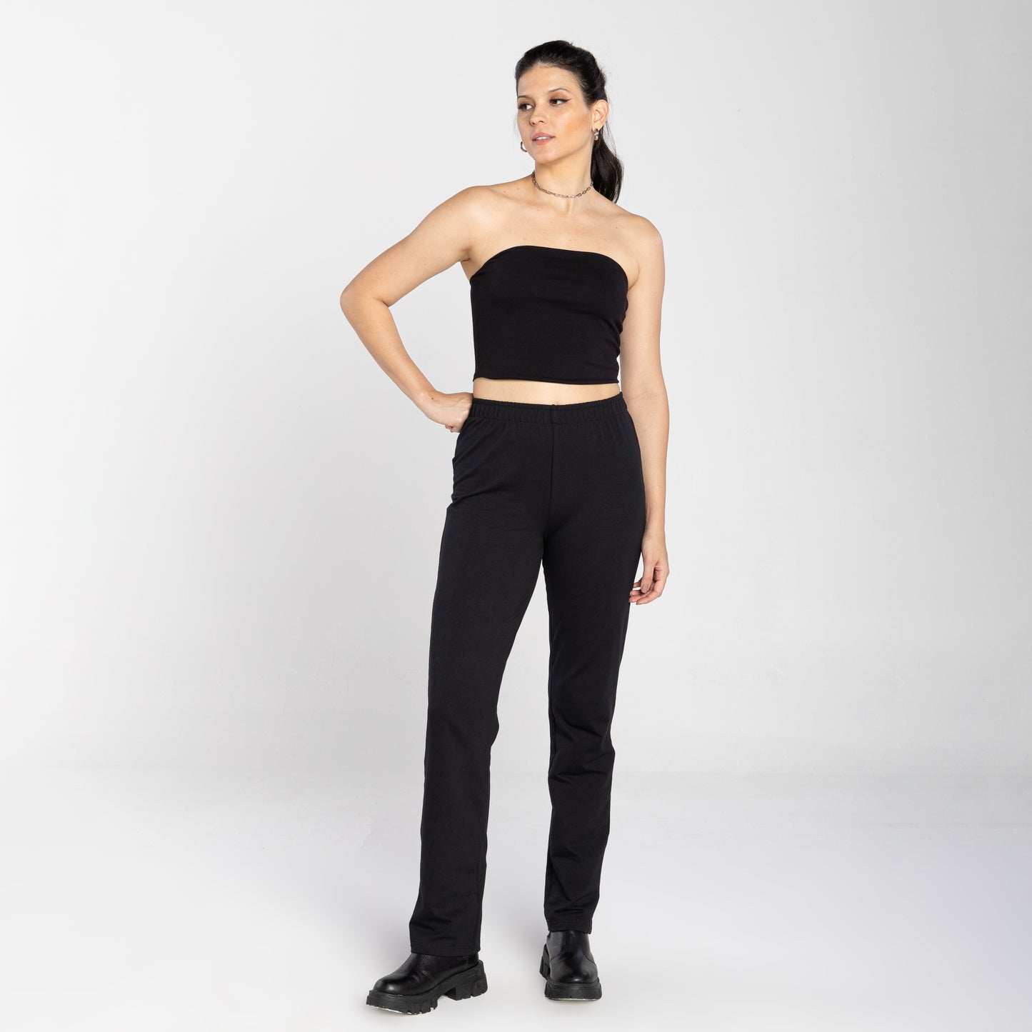 Top Faixa Tech Comfort Anti Odor - Preto