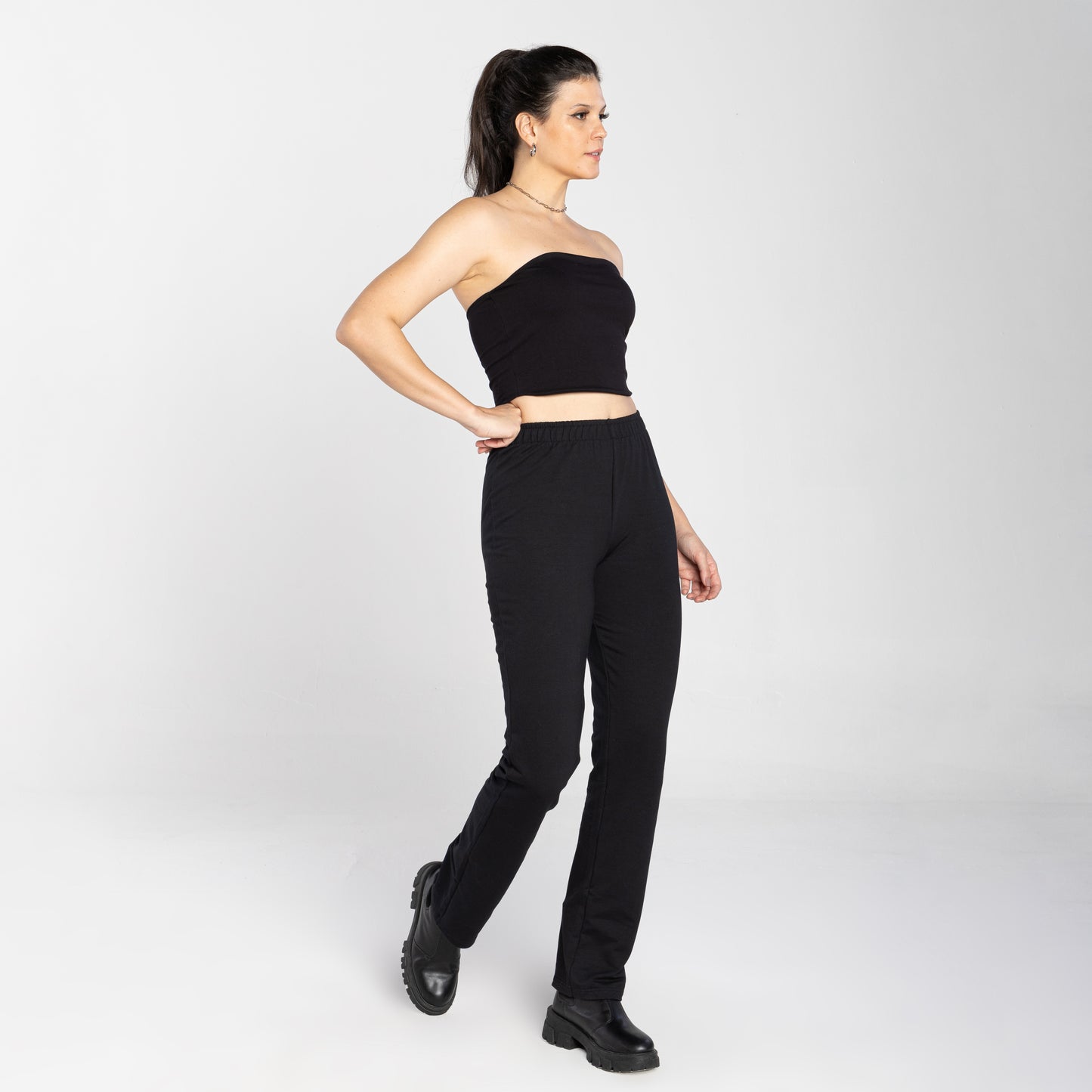 Top Faixa Tech Comfort Anti Odor - Preto