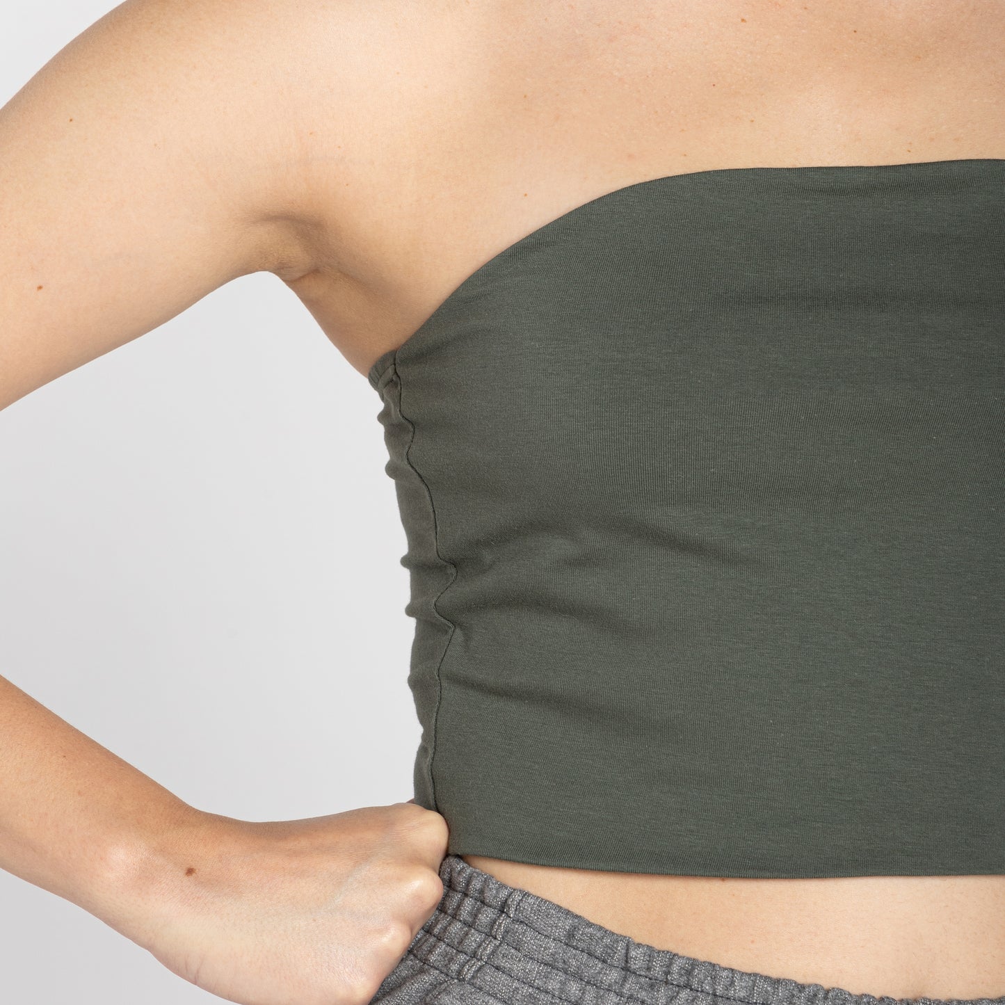 Top Faixa Tech Comfort Anti Odor - Verde Figo