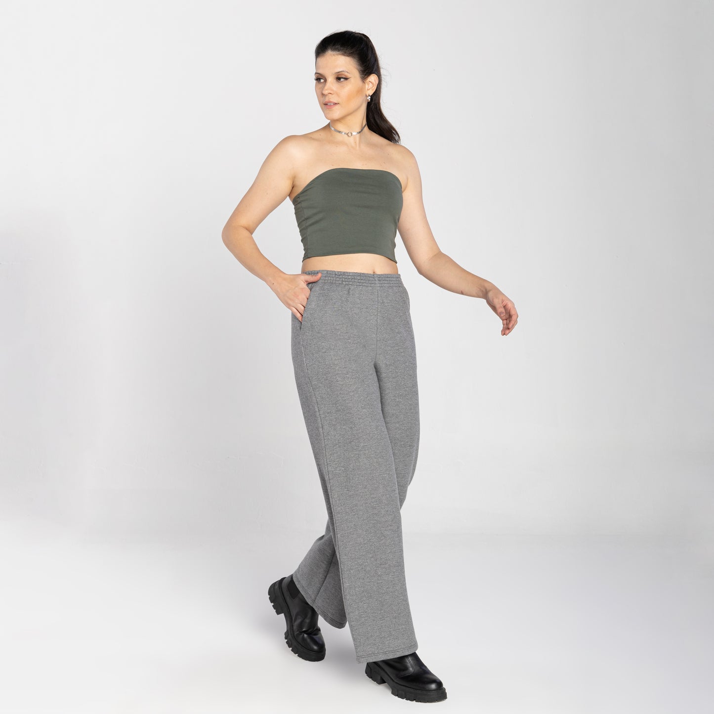 Top Faixa Tech Comfort Anti Odor - Verde Figo
