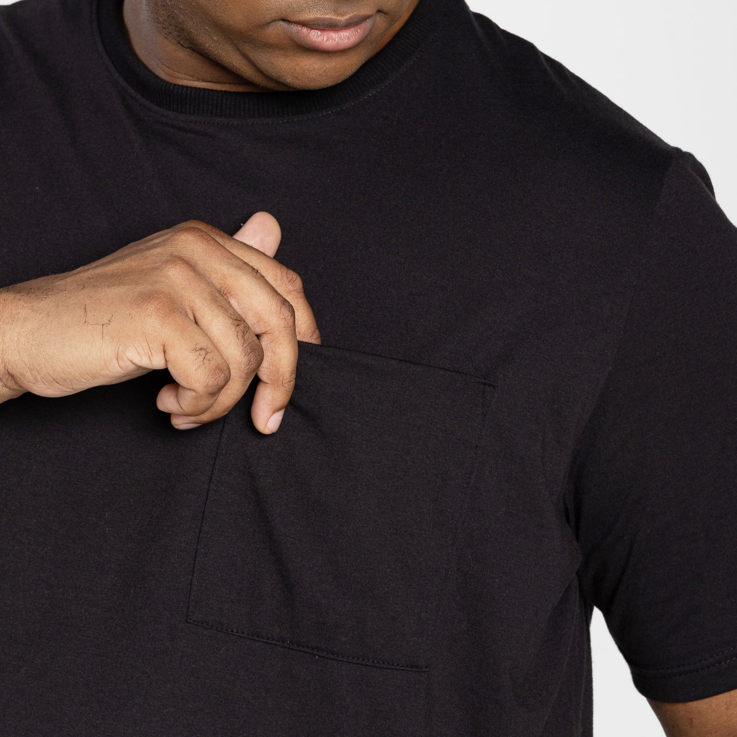 Tech T-Shirt Air Bolso Plus Masculina - Preto