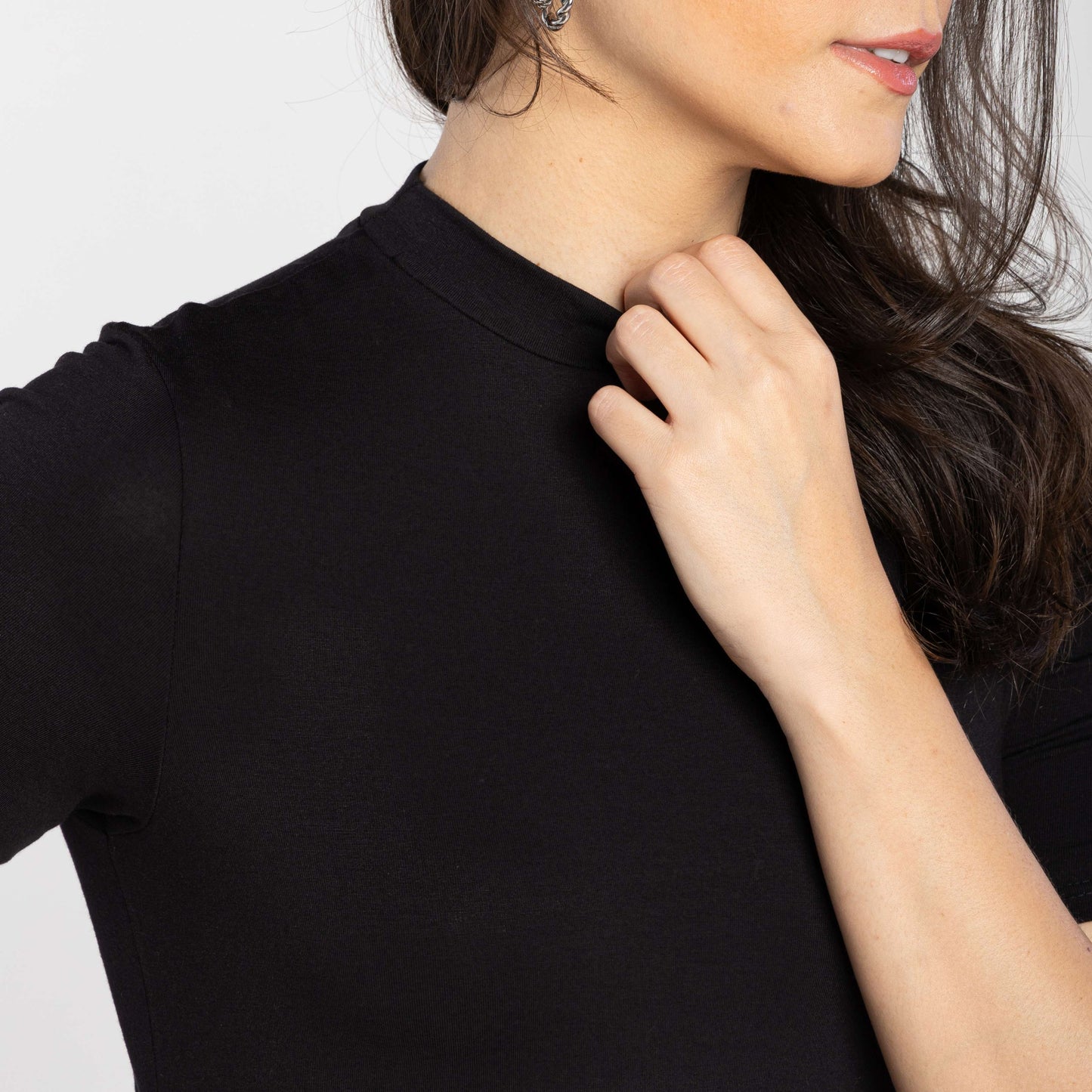 Vestido Tech Anti Odor Gola Alta - Preto
