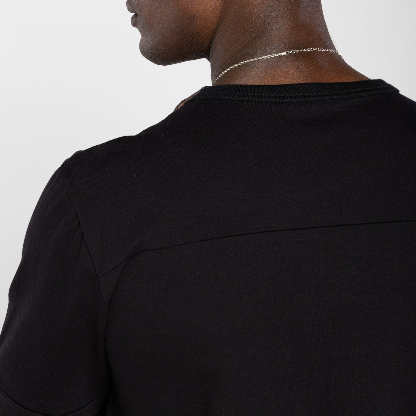 Tech T-Shirt Comfort Anti Odor Barra Aplicada Masculina - Preto