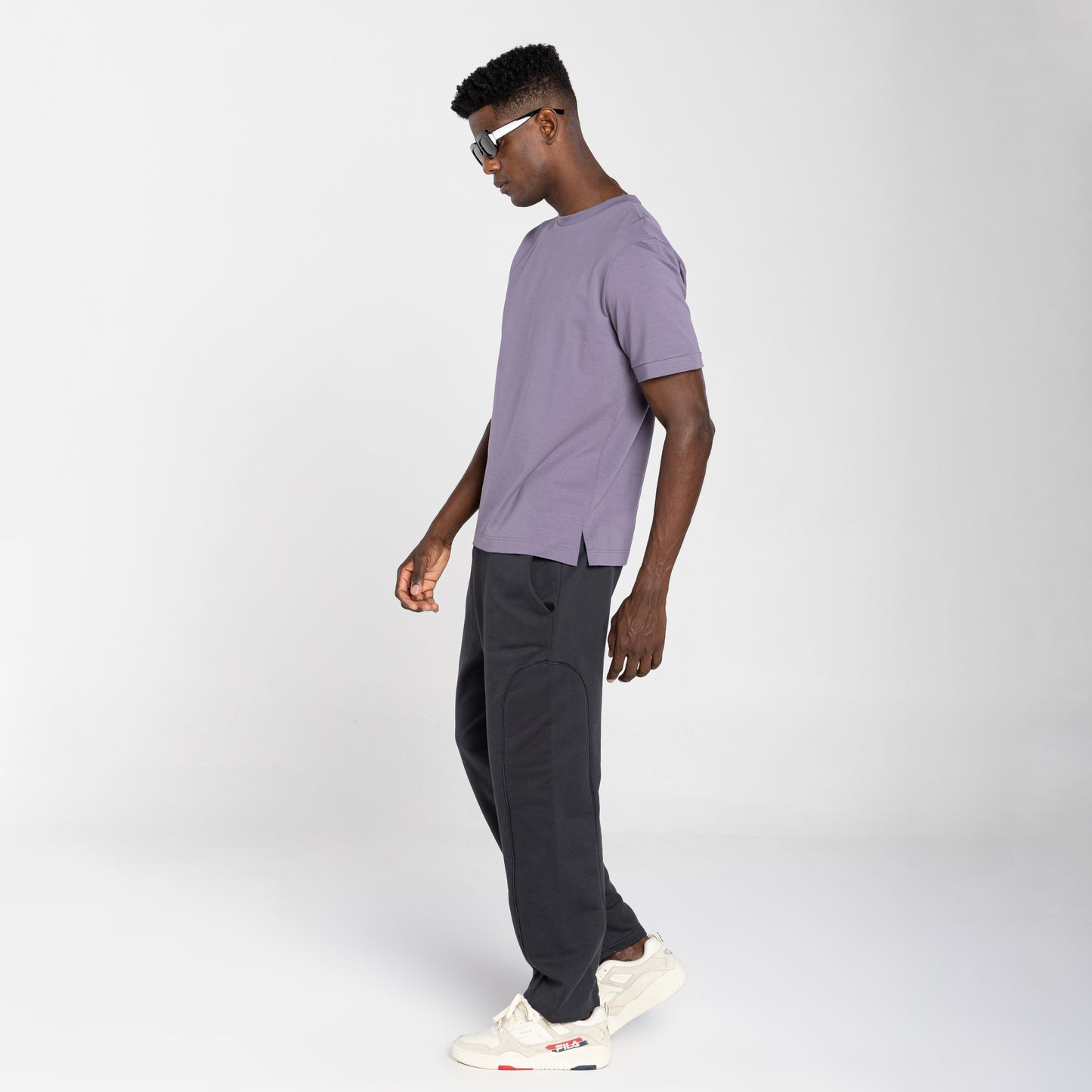 Tech T-Shirt Comfort Anti Odor Barra Aplicada Masculina - Mirtilo