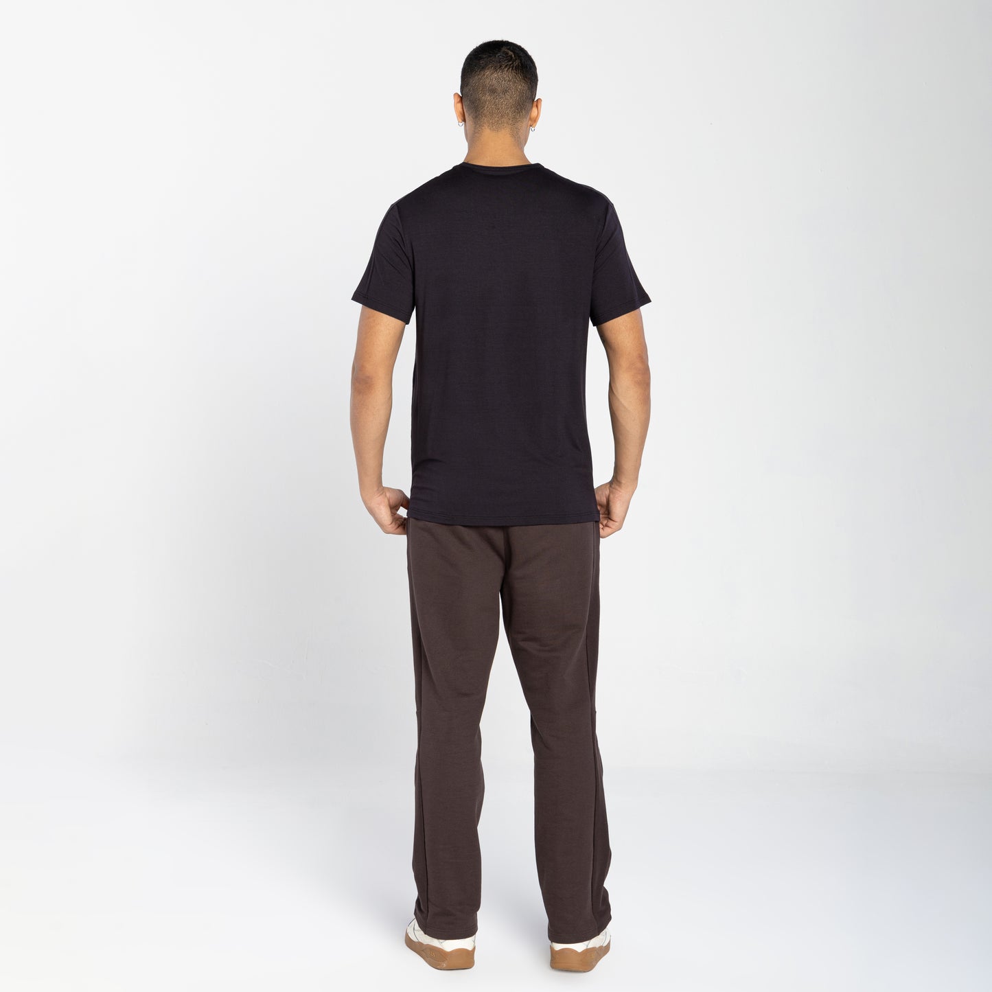 Tech T-Shirt Modal Recorte Masculina - Preto