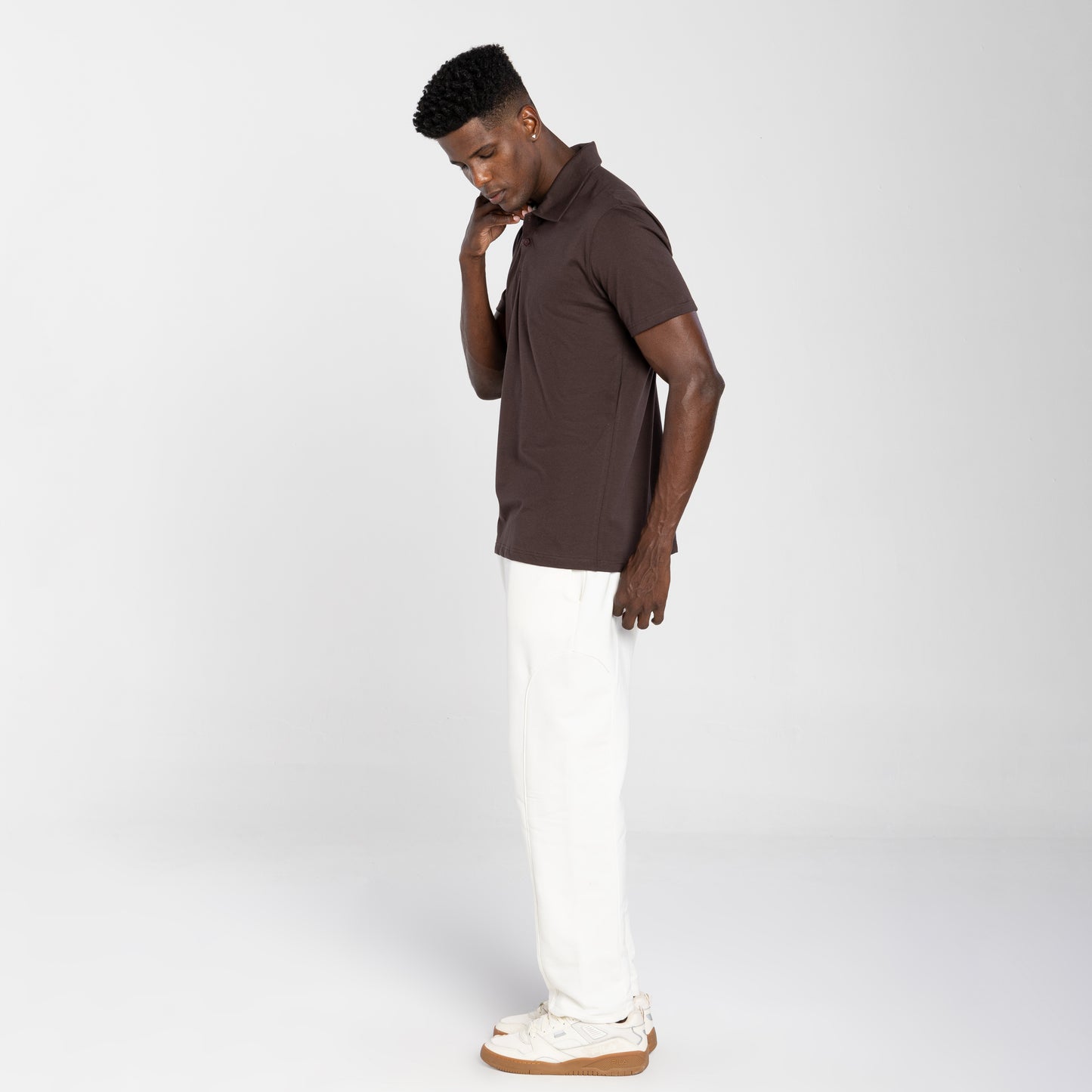 Camisa Polo Tech Impermeável - Marrom