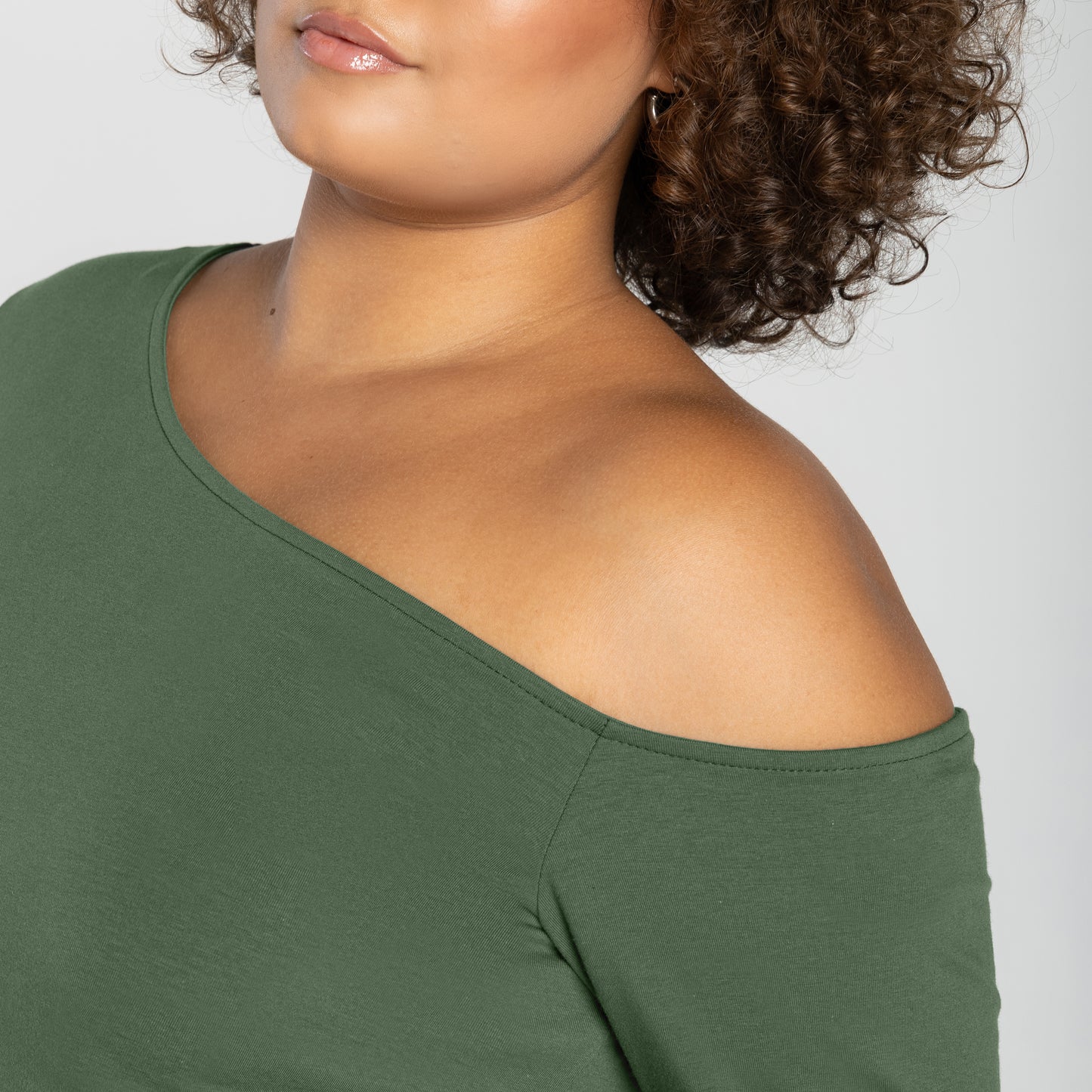 Blusa Tech Anti Odor Ombro Único Plus - Verde Figo