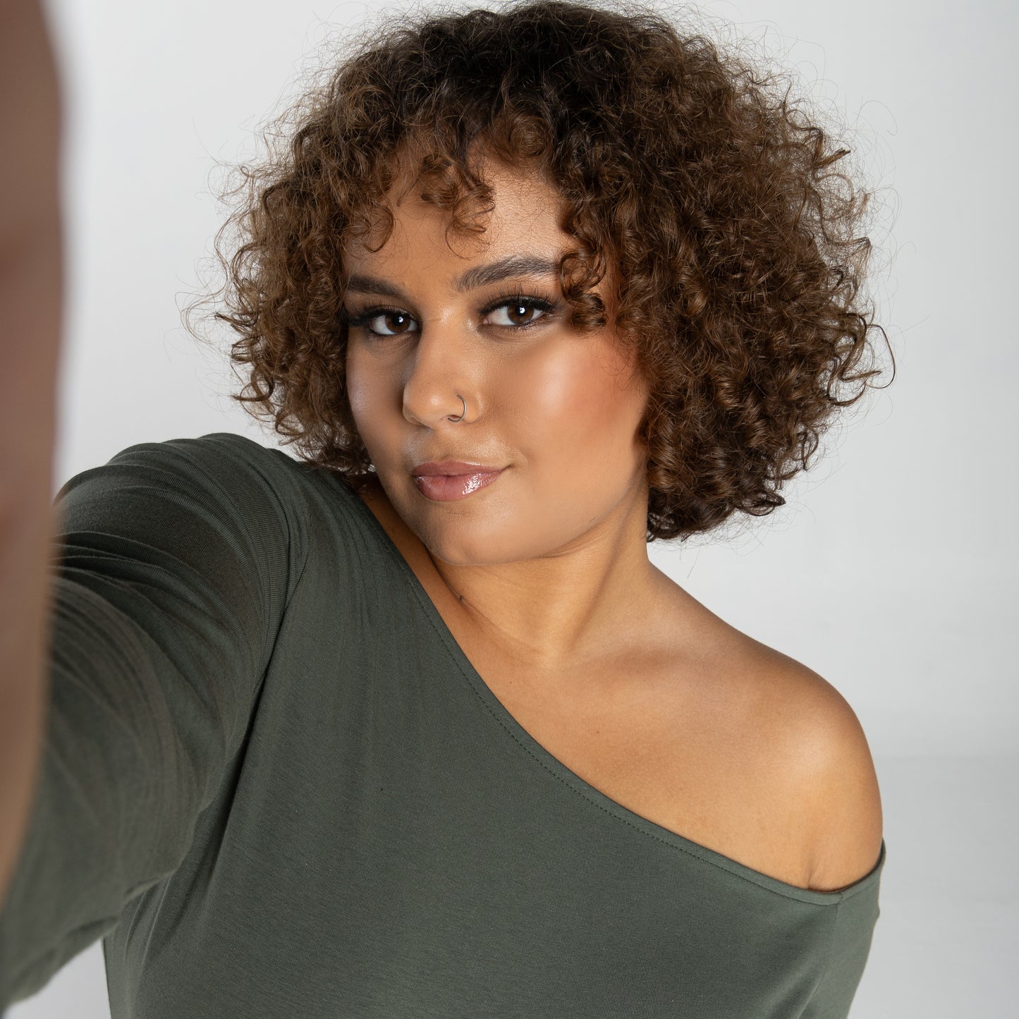 Blusa Tech Anti Odor Ombro Único Plus - Verde Figo