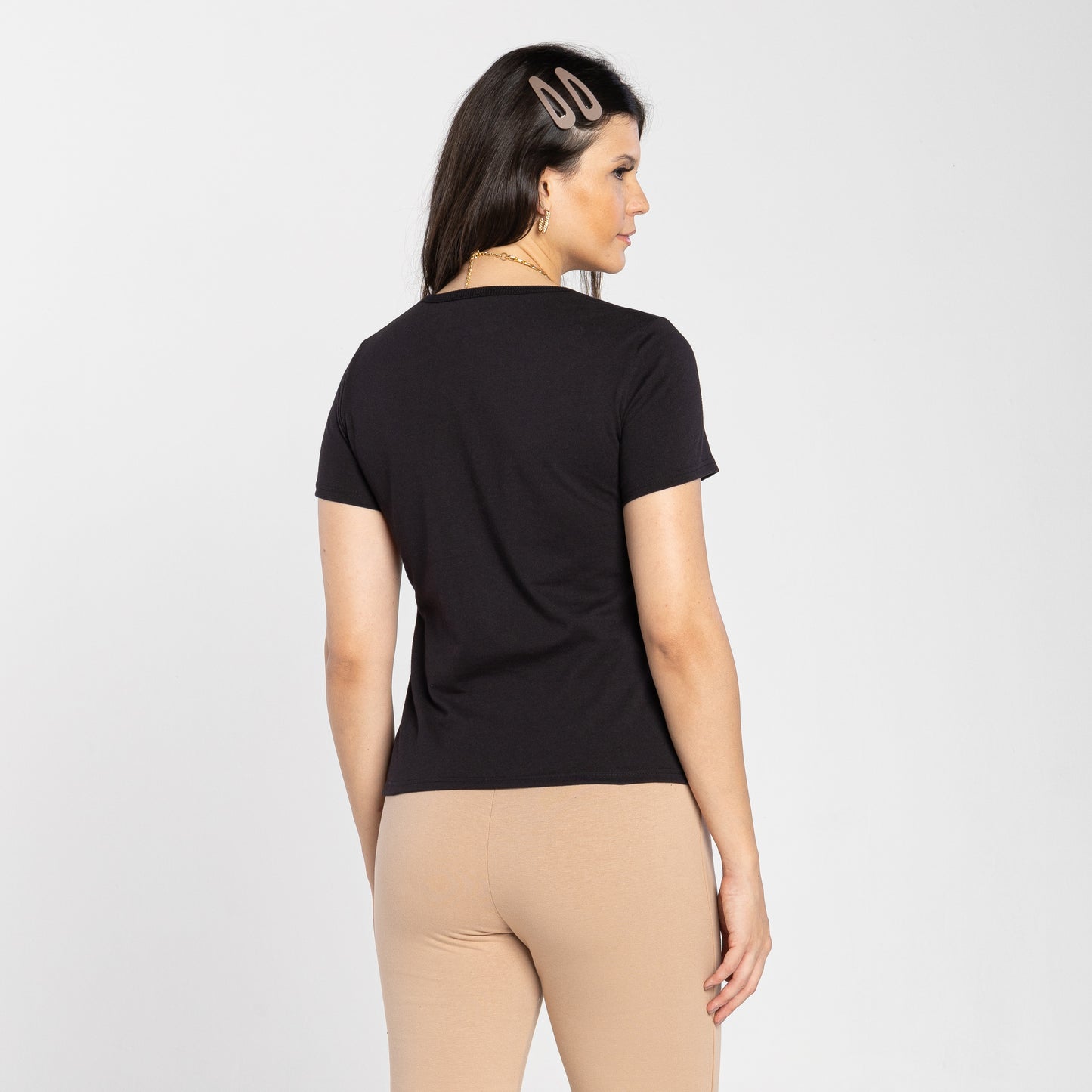Tech T-Shirt Air Slim Feminina - Preto