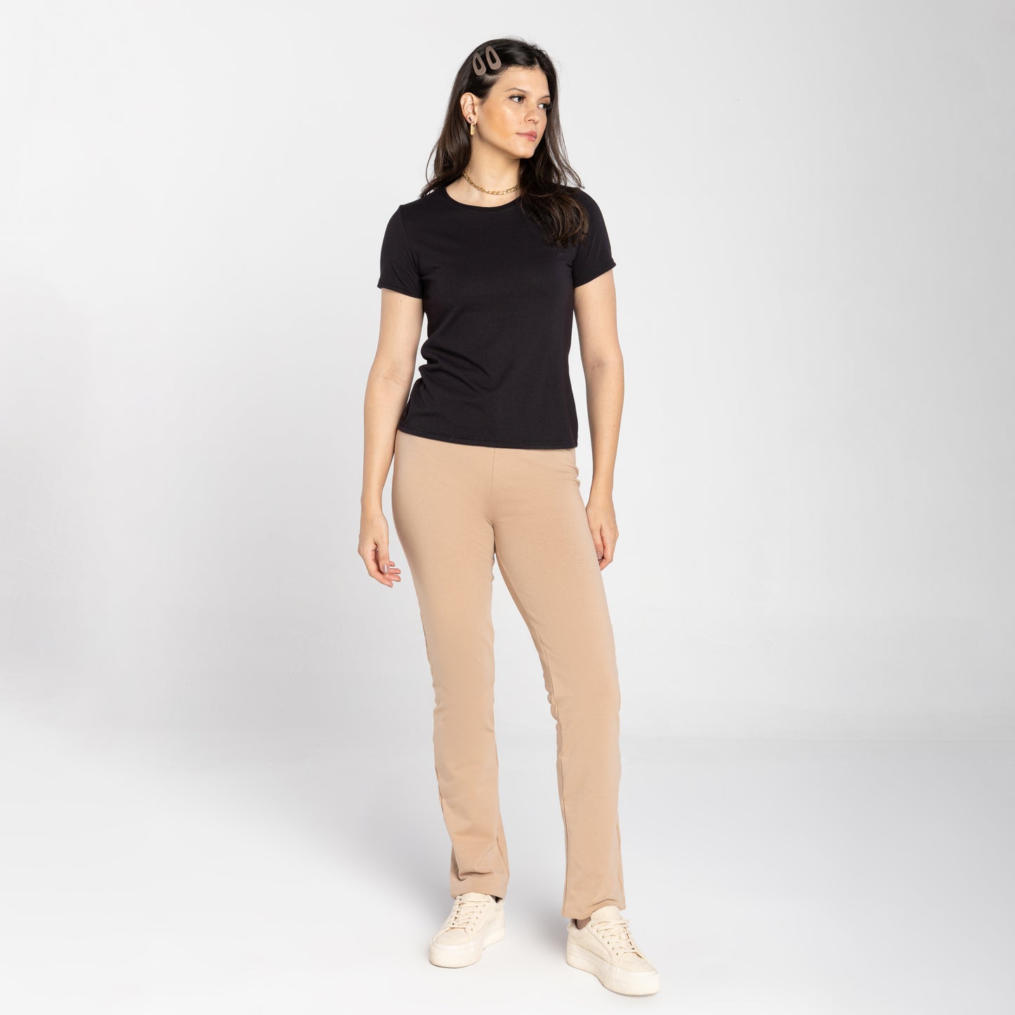 Tech T-Shirt Air Slim Feminina - Preto
