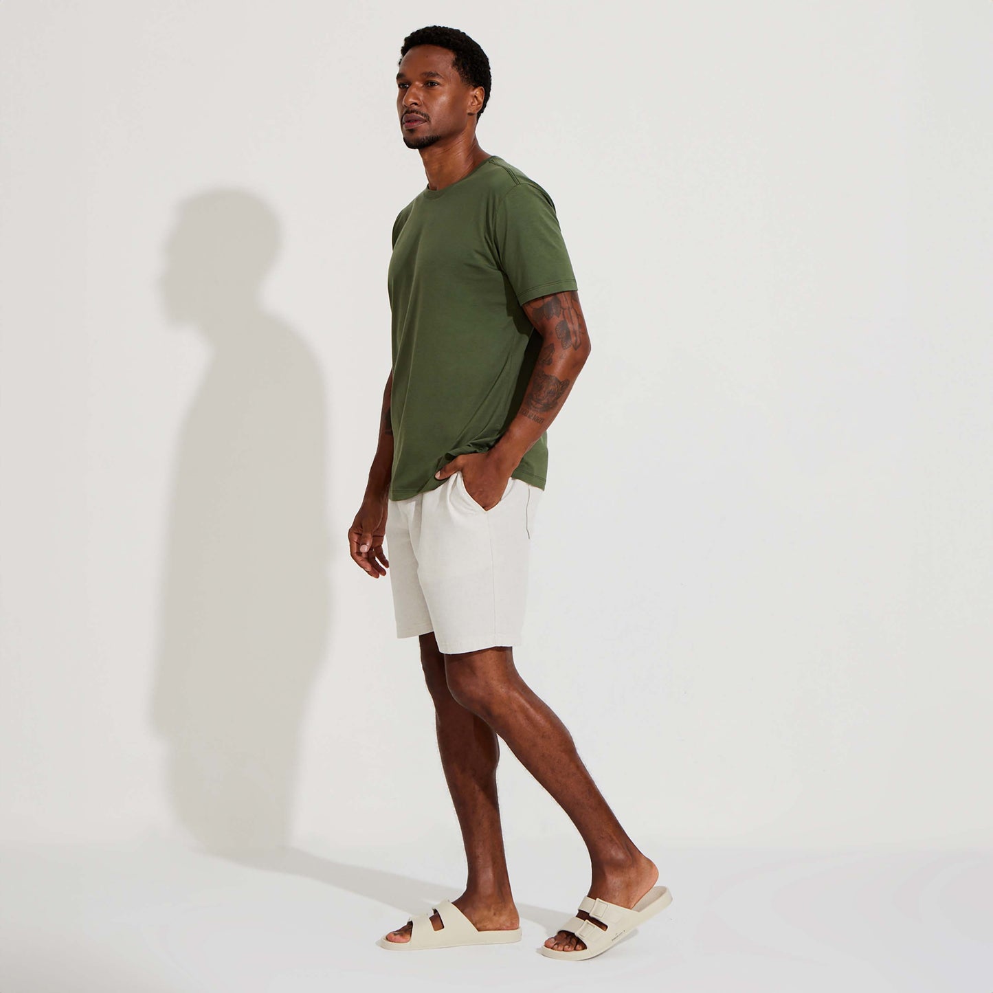 Camiseta Pima Masculina | Life Collection - Verde Figo