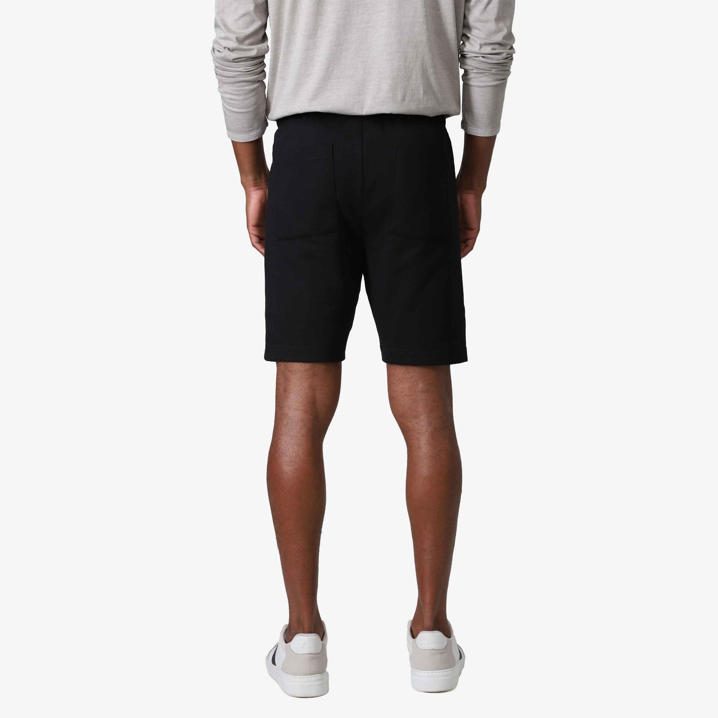 Bermuda Moletom Masculina - Preto