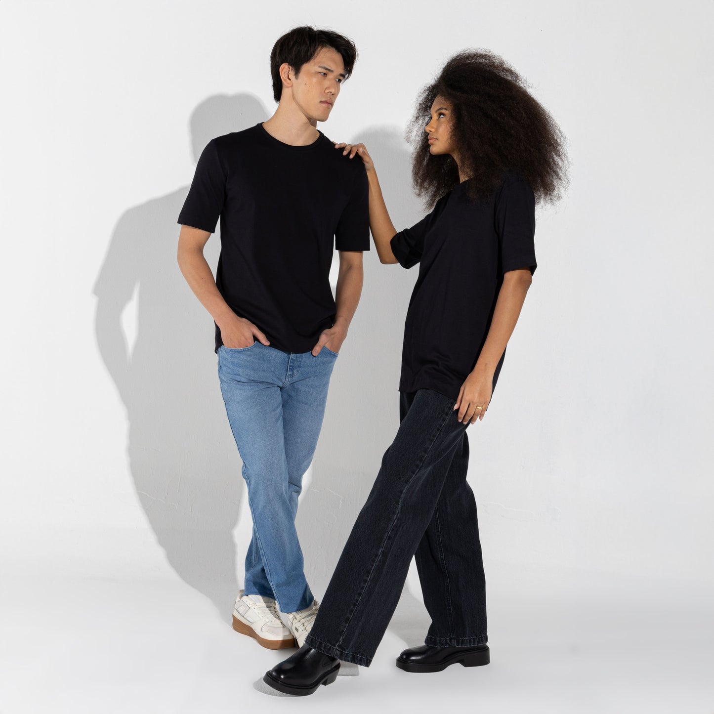 Camiseta Cotton Select - Preto