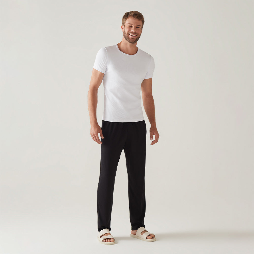 Calça Pima Confort Masculina - Preto