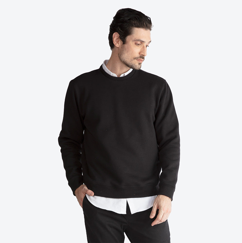 Blusa Moletom Felpa Masculina - Preto