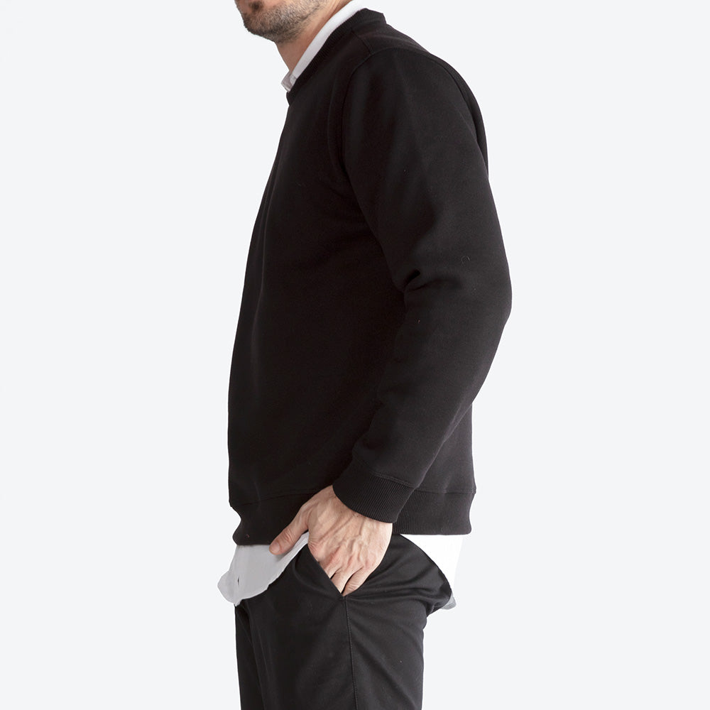 Blusa Moletom Felpa Masculina - Preto