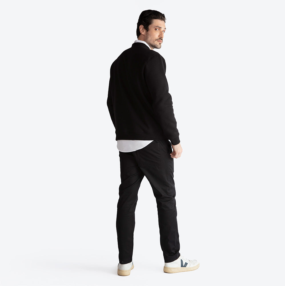 Blusa Moletom Felpa Masculina - Preto