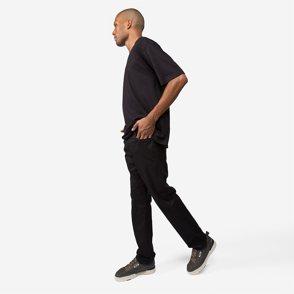 Camiseta Boxy Algodão Premium Masculina | Everyday Collection - Preto