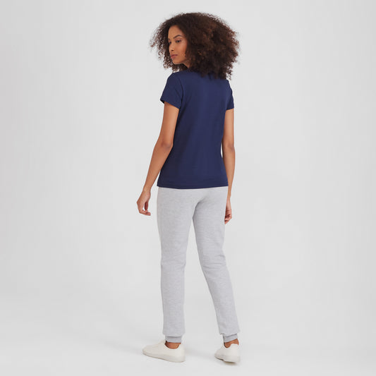 Camiseta Slim Feminina - Azul Marinho