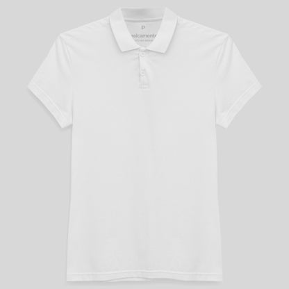 Camisa Polo Feminina - Branco
