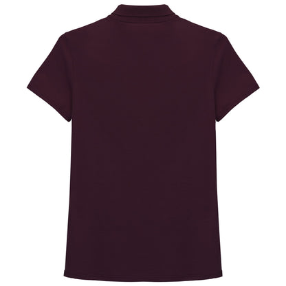 Camisa Polo Feminina - Wine