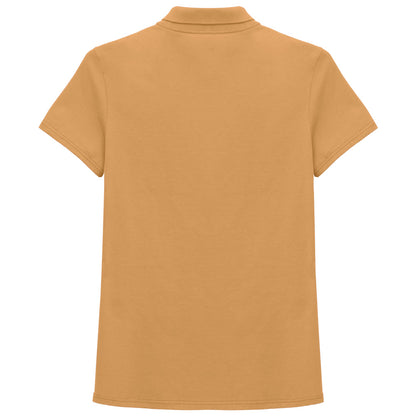 Camisa Polo Feminina - Amarelo Mostarda