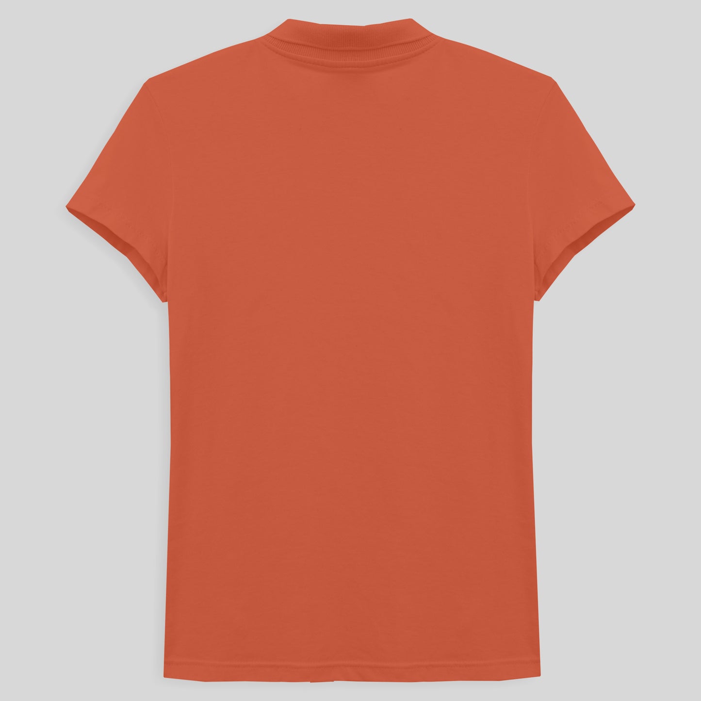 Camisa Polo Feminina - Laranja Coral