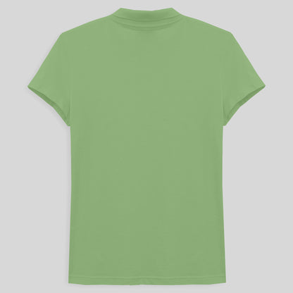 Camisa Polo Feminina - Verde Jade