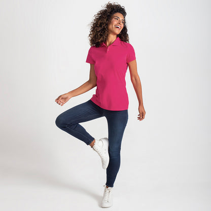Camisa Polo Feminina - Pink
