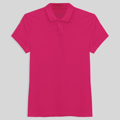 Camisa Polo Feminina - Pink