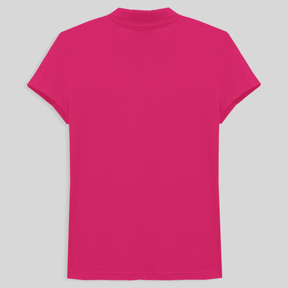 Camisa Polo Feminina - Pink