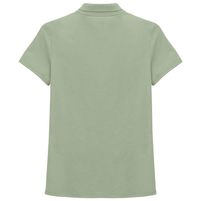 Camisa Polo Feminina - Verde Oliva