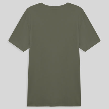 Camiseta Básica Masculina - Verde Militar