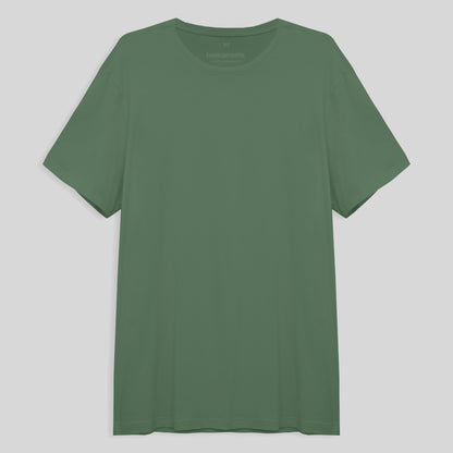 Camiseta Básica Masculina - Verde Oliva
