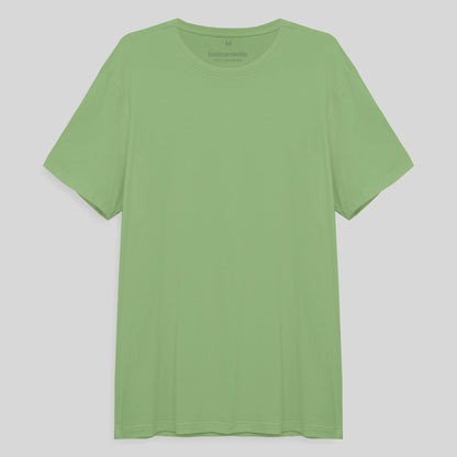 Camiseta Básica Masculina - Verde Jade