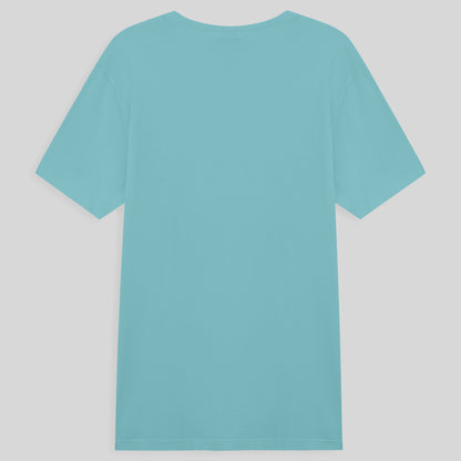 Camiseta Básica Masculina - Azul Claro