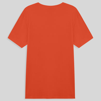 Camiseta Básica Masculina - Laranja