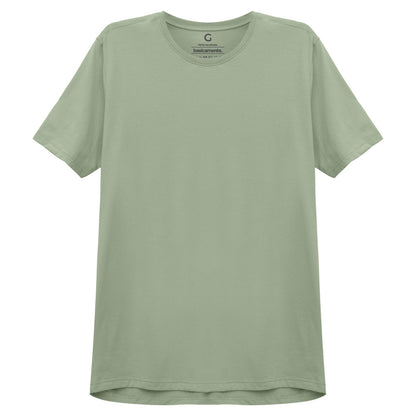 Camiseta Básica Masculina - Verde Oliva