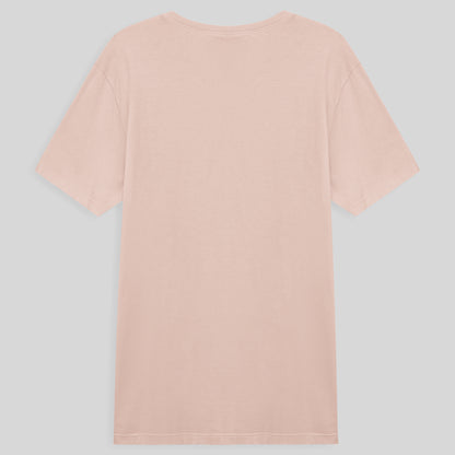 Camiseta Básica Masculina - Rosa Pastel