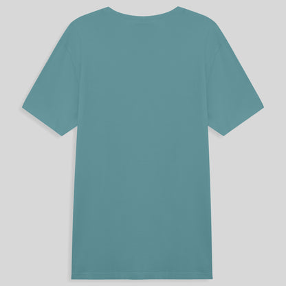 Camiseta Básica Masculina - Azul Turquesa
