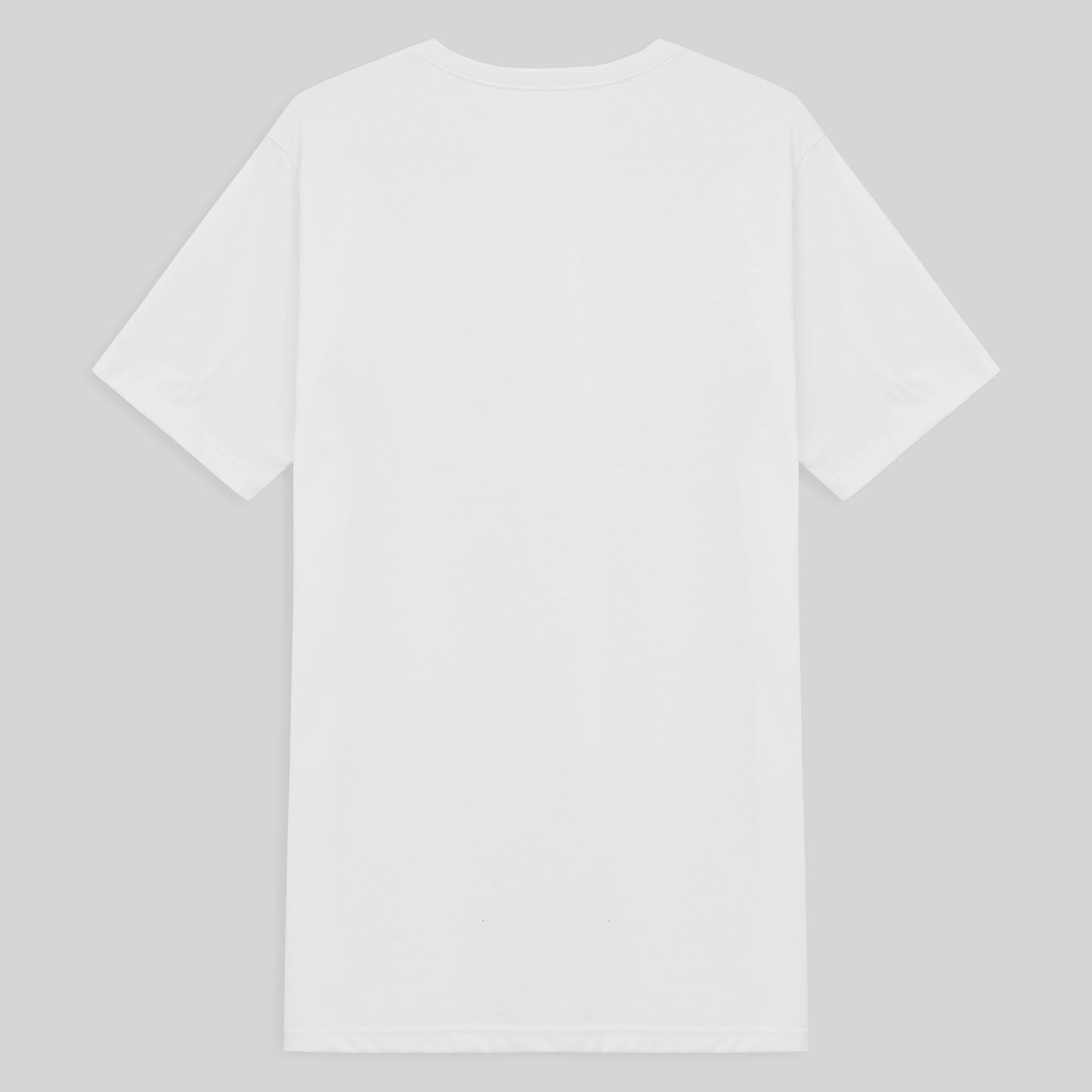 Camiseta Básica Gola V Masculina - Branco