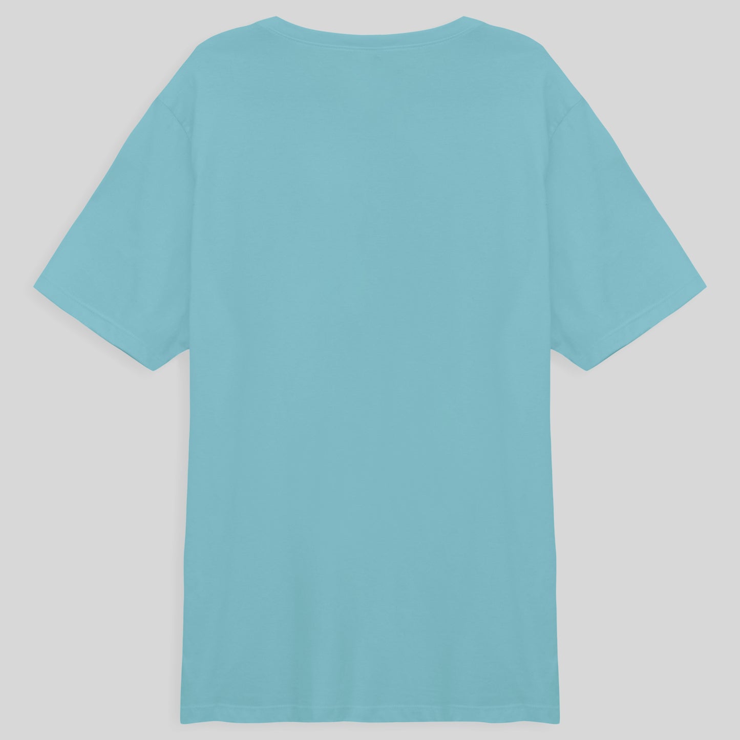 Camiseta Básica Plus Masculina - Azul Claro