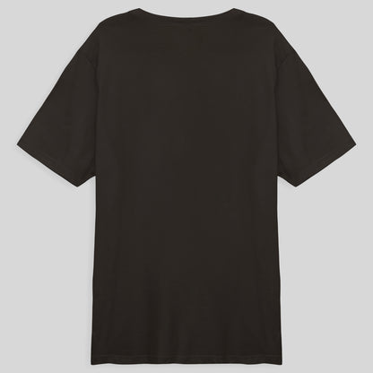 Camiseta Básica Plus Masculina - Marrom