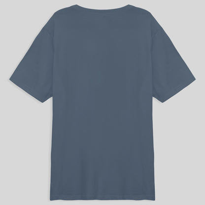 Camiseta Básica Plus Masculina - Azul Cobalto