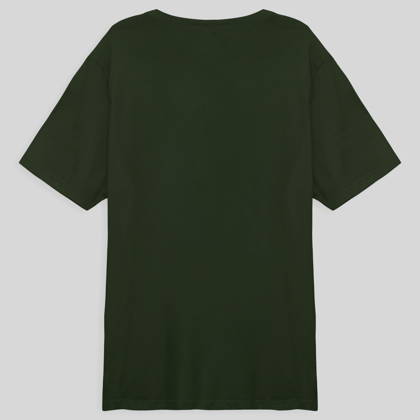 Camiseta Básica Plus Masculina - Verde Selva