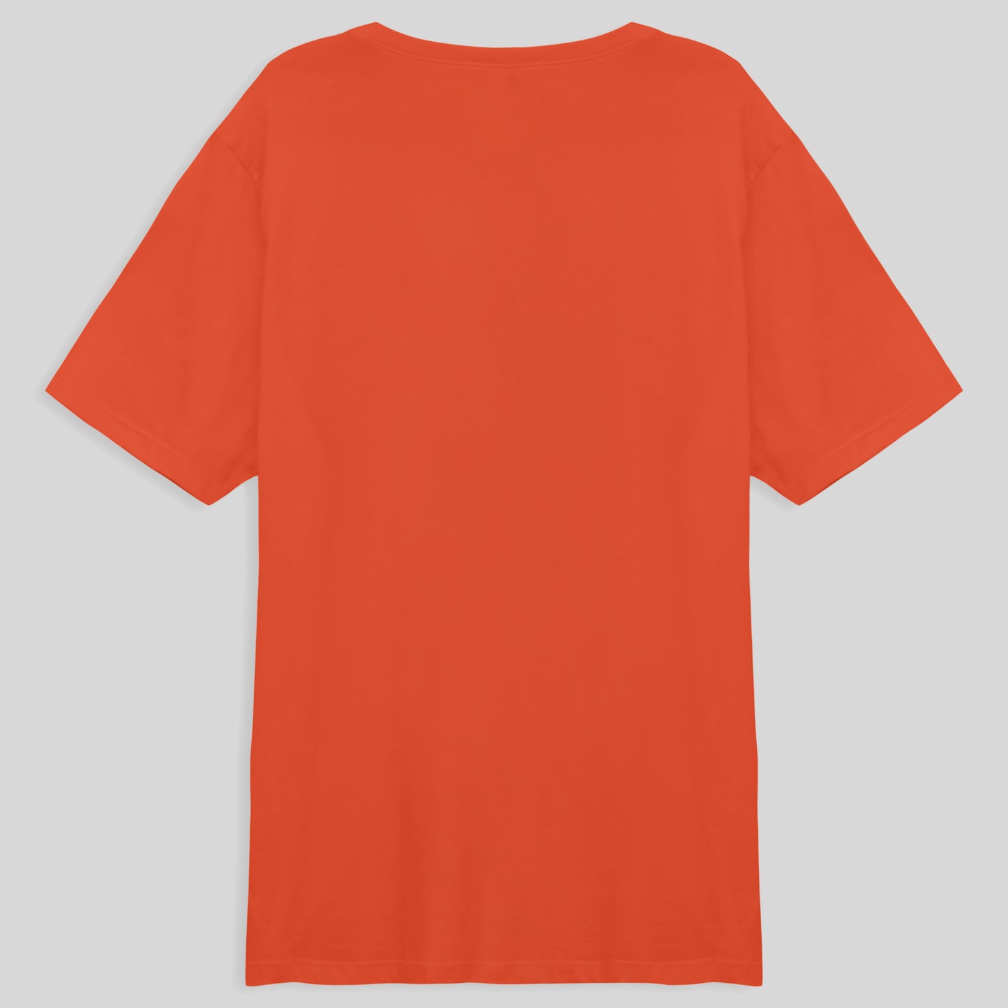 Camiseta Básica Plus Masculina - Laranja