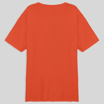 Camiseta Básica Plus Masculina - Laranja